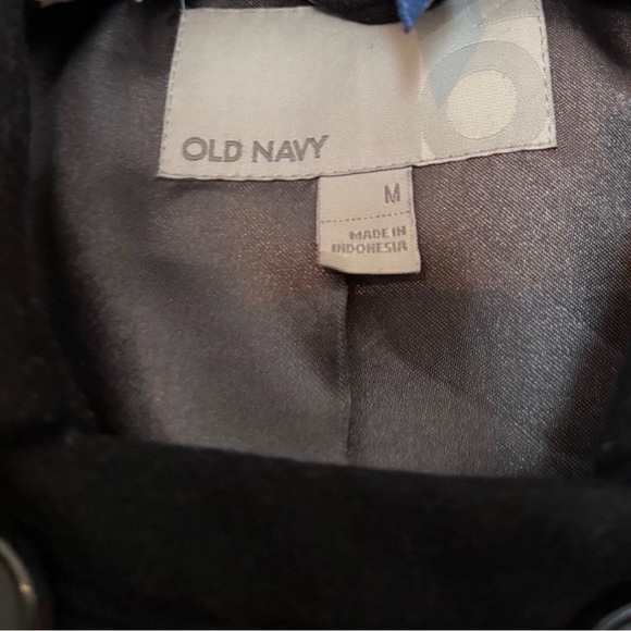 Old Navy Black Double-Breasted Pea Coat - Picture 3 of 6